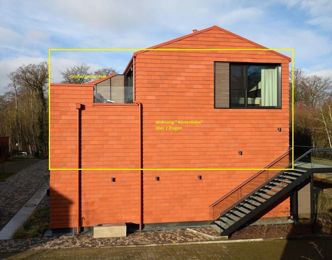 De-Ole-School-Kuestenliebe-Maisonette-Whg-15 호바흐트 외부 사진